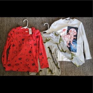 Boys Dinosaur Long Sleeve Bundle